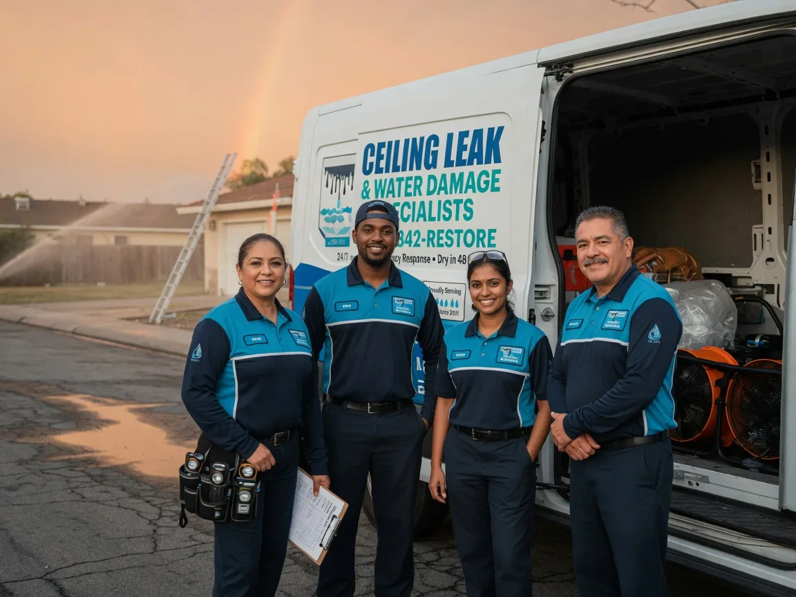Ceiling Leak Cleanup company in West Middlesex, PA