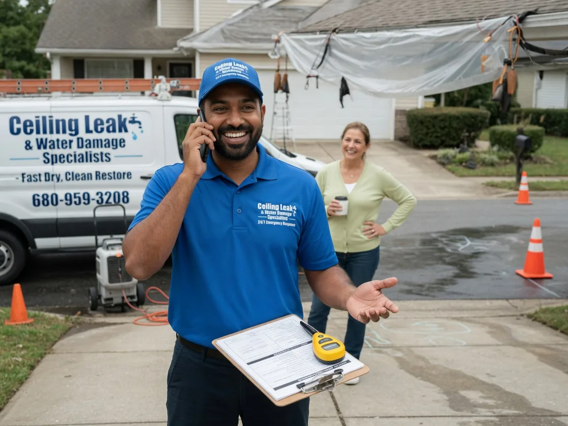 Ceiling Leak Cleanup West Middlesex, PA FAQs